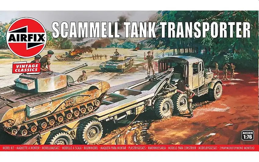 Airfix 02301 - 1:76-Scammell Tank Transporter