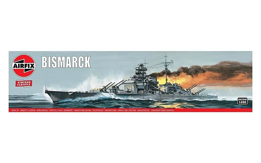 Airfix 04204 - 1:600-Bismarck, Vintage Classics