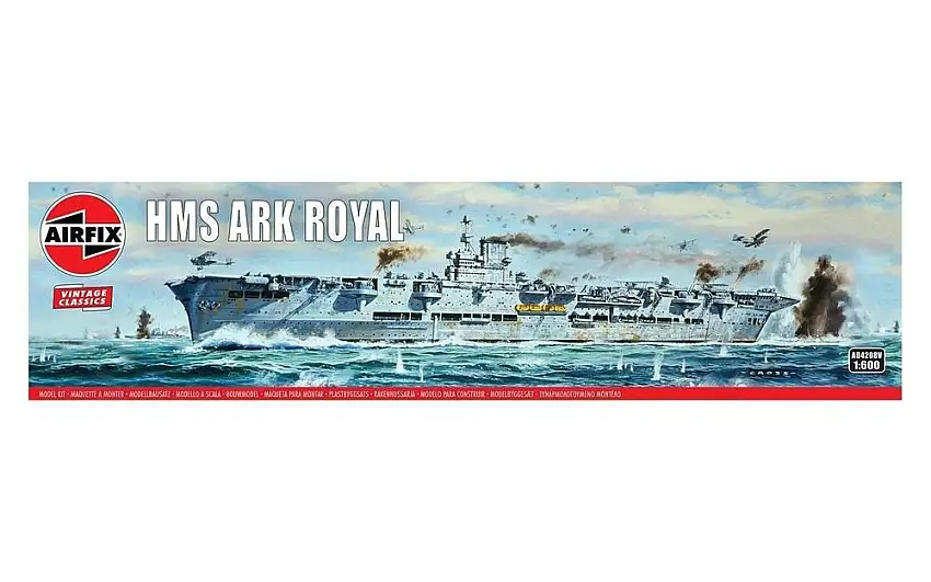 Airfix 04208 - 1:600-HMS Ark Royal, Vintage Classics