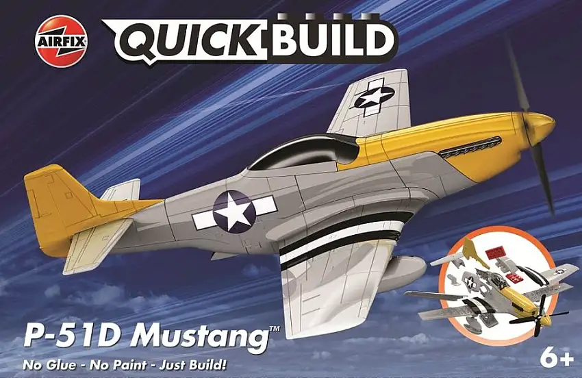Airfix 1606016 - P-51D Mustang Quickbuild