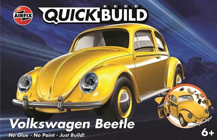 Airfix 1606023 - Quickbuild VW Beetle - Yellow