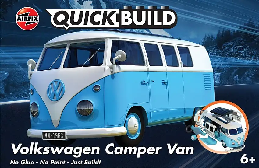 Airfix 1606024 - Quickbuild VW Camper Van - Bl