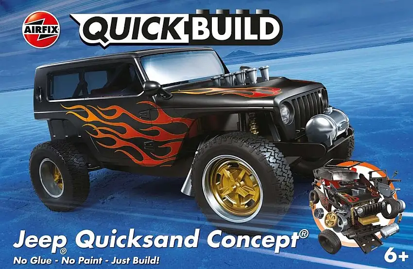 Airfix 1606038 - QUICKBUILD Jeep Quicksand Concept