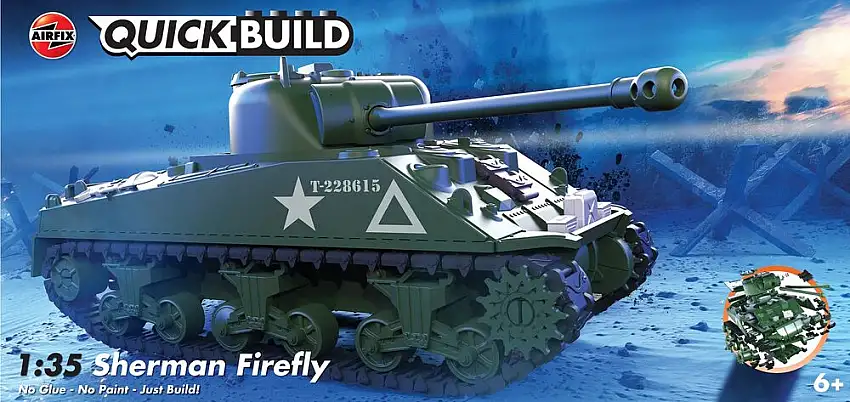Airfix 1606042 - QUICKBUILD Sherman Firefly