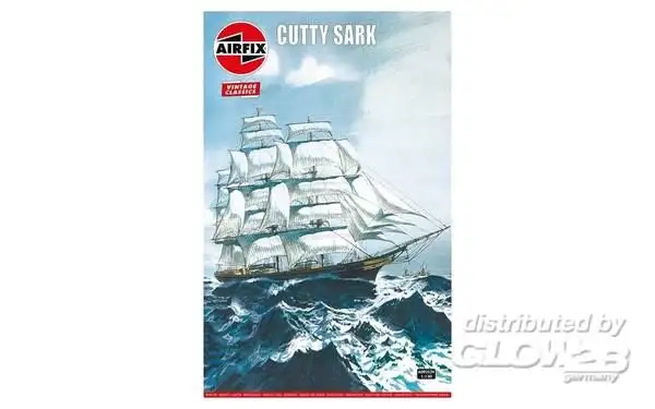 Airfix 09253 - 1:130-Cutty Sark 1869, Vintage Classics