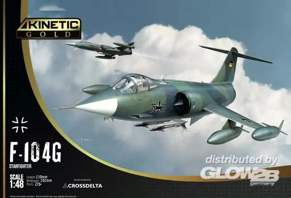 KINETIC 48083 - 1:48-F-104G Germany Air Force and Marine