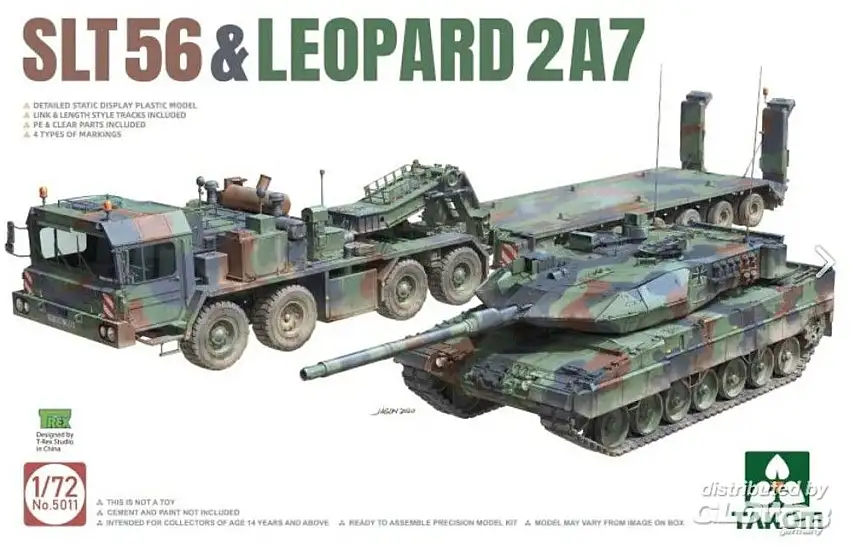 Takom 3465011 - 1:72-SLT56 & Leopard 2A7