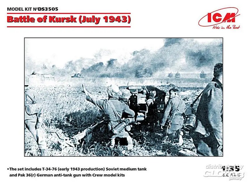 ICM 3505 - 1:35-Battle of Kursk (July 1943)