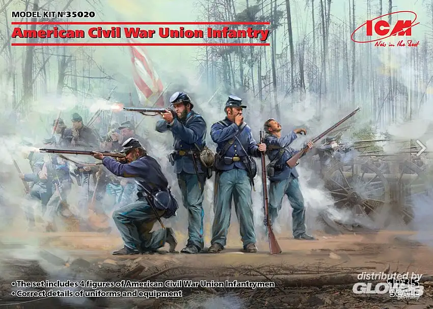 ICM 5020 - 1.35-American Civil War Union Infa