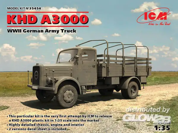 ICM 3315454 - 1:35-KHD A3000, WWII German Truck