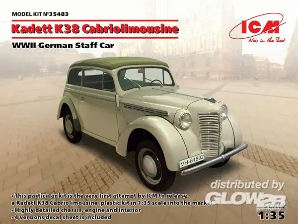 ICM 5483 - 1:35-Kadett K38 Cabriolimousine