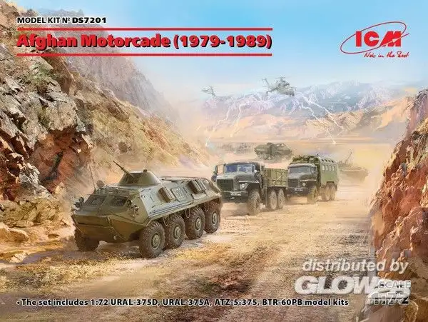 ICM 7201 - 1:72-Afghan Motorcade (1979-1989)
