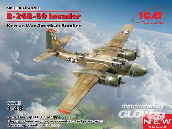 ICM 8281 - 1:48-B-26B-50 Invader, American Bomber