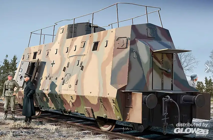 HobbyBoss 3482924 - 1:72-German Kommandowagen of BP-42