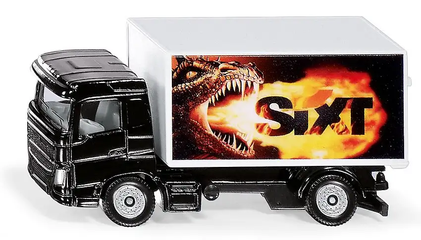 Siku 1107 - LKW mit Kofferaufbau Sixt
