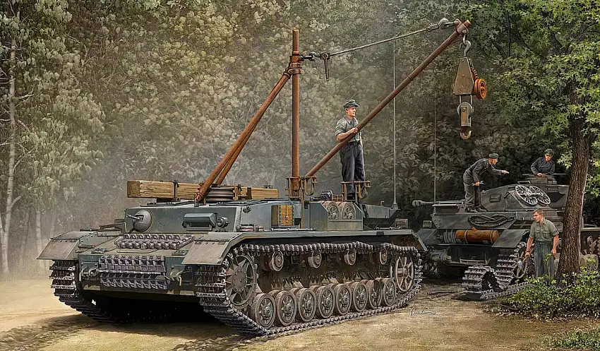 Trumpeter 50389 - 1/35 Deutscher Bergepanzer IV