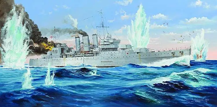 Trumpeter 55353 - 1/350 HMS Cornwall
