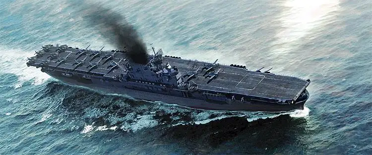 Trumpeter 56708 - 1/700 CV-6 USS Enterprise