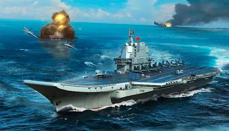 Trumpeter 56725 - 1/700 PLA Flugzeugträger Type02
