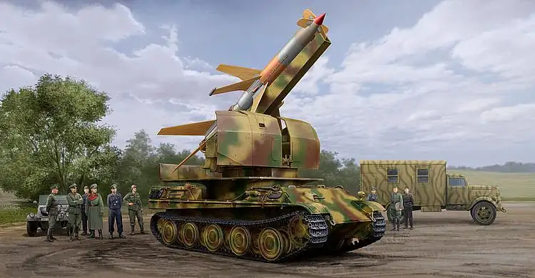 Trumpeter 59532 - 1/35 Flakpanzer mit 8,8 cm Flakrakete