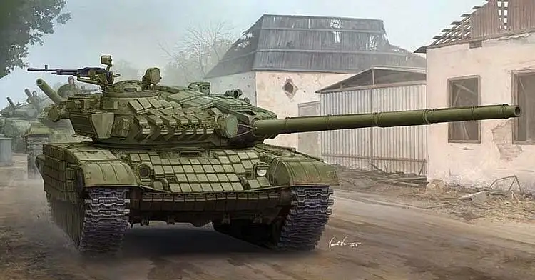 Trumpeter 59548 - 1/35 T72A, Modell 1985, MBT