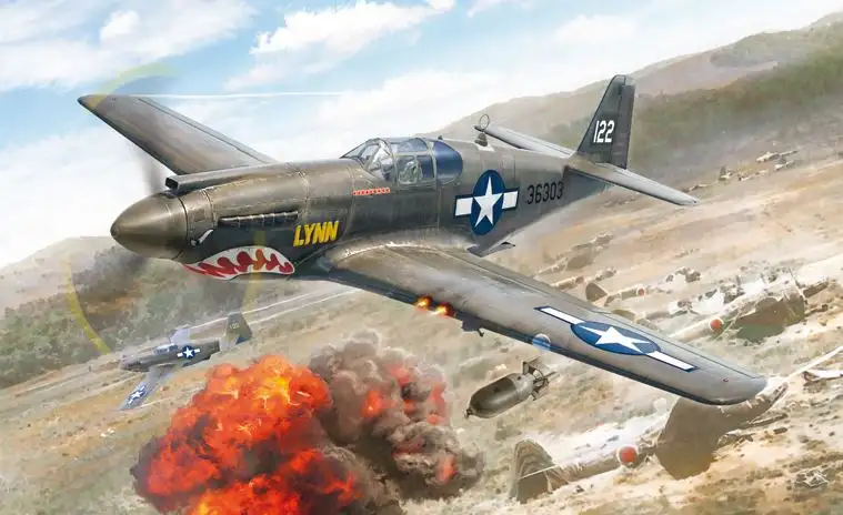 Italeri 01423 - 1:72-US P-51A Mustang