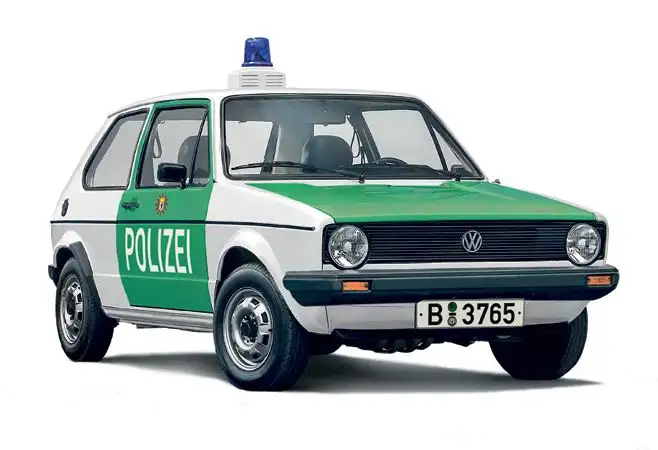 Italeri 03666 - 1:24 VW Golf Mk.I POLIZEI