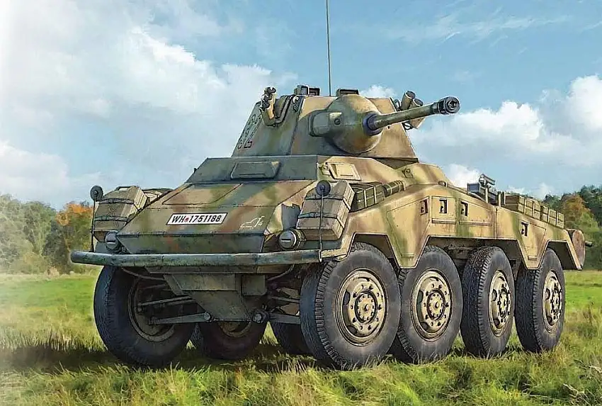 Italeri 06572 - 1:35-Dt. SdKfz. 234/2 Puma 8-Rad