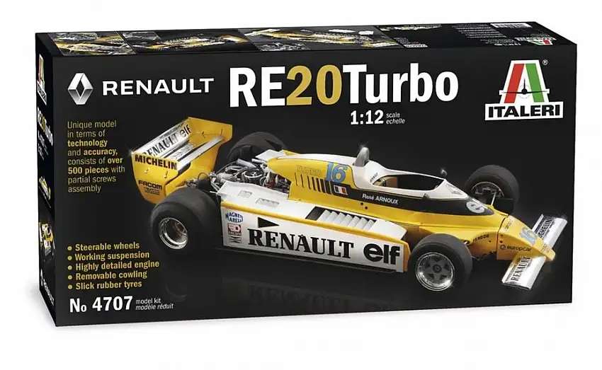 Italeri 04707 - 1:12 Renault RE 20 Turbo
