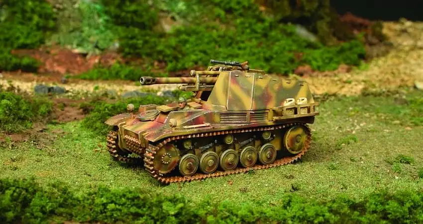 Italeri 07061 - 1:72-Sd.Kfz.124 Wespe 10.5cm