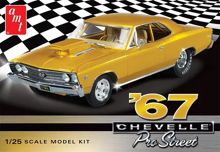 AMT/MPC 0876 - 1/25-1967er Chevy Chevelle Pro Street