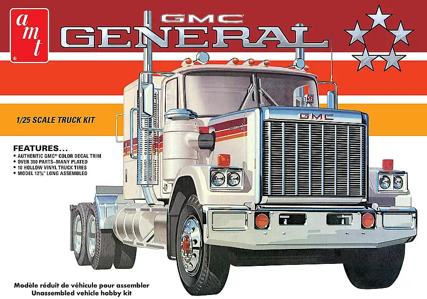 AMT/MPC 1272 - 1/25 1976er GMC General Semi Tractor