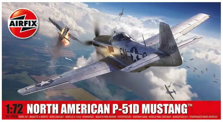Airfix 981004 - 1/72 North American P-51D Mustang