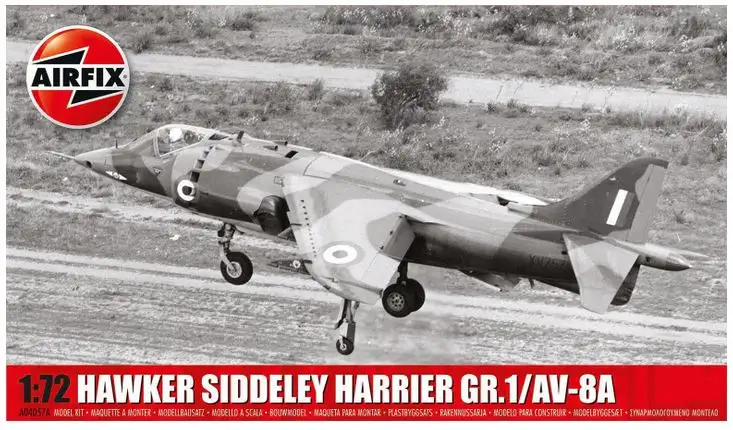 Airfix 984057 - 1/72 Hawker Siddeley Harrier GR.1/AV-8A