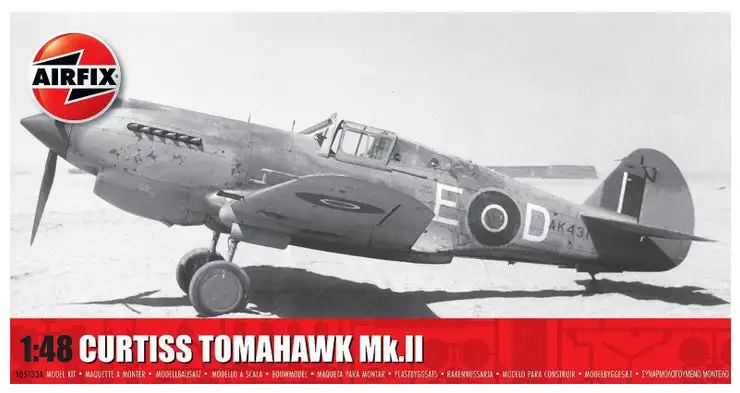 Airfix 995133 - 1/48 Curtiss Tomahawk Mk.II
