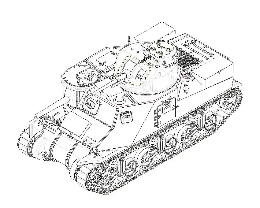 I LOVE KIT 63517 - 1/35 M3A3