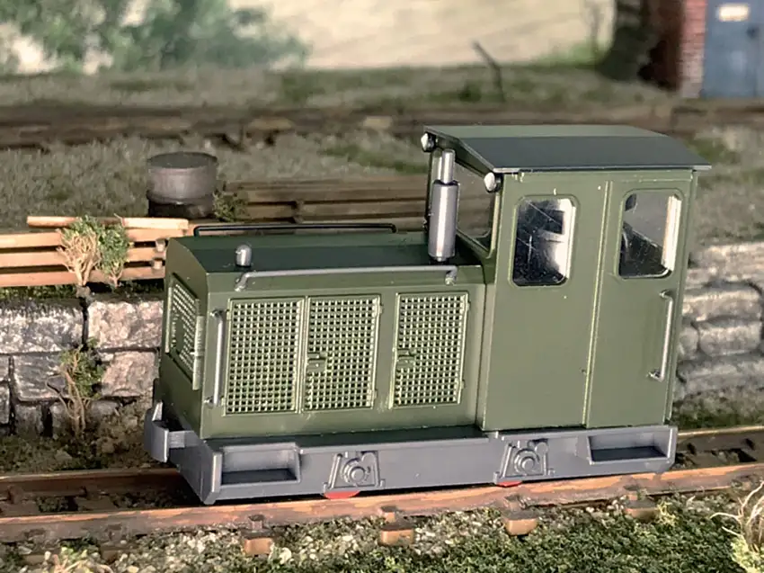 Minitrains 2082 - H0e-Schöma Diesellok, grün