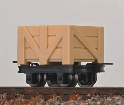 Minitrains 3003 - H0e-4 Kastenloren ohne Bremse