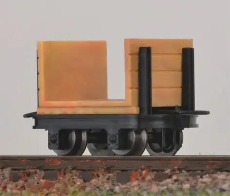 Minitrains 3004 - H0e-4 Stirnbordloren ohne Bremse