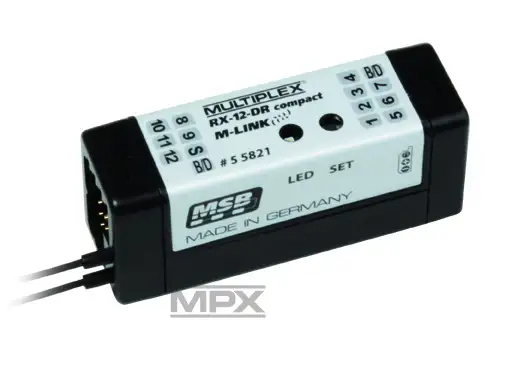 Empfänger RX-12-DR compact M-LINK 2,4 GHz