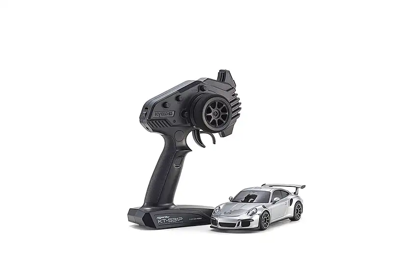Kyosho Mini-Z MR04 RWD Porsche 911 GT3 RS Silber (N-RM/KT531P)