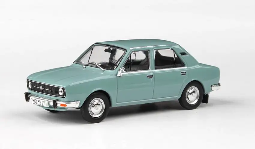 Abrex Skoda 105L 1977, graublau (Sedomodrá) #143ABS-723MG