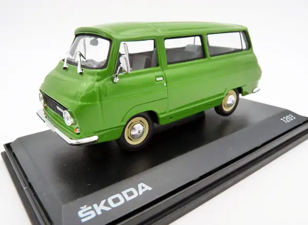 Abrex Skoda 1203 Mikrobus medium grün #143ABS-705QI