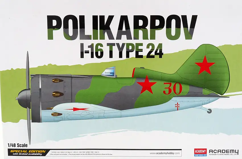Academy Polikarpov I-16 Type 24 #12314