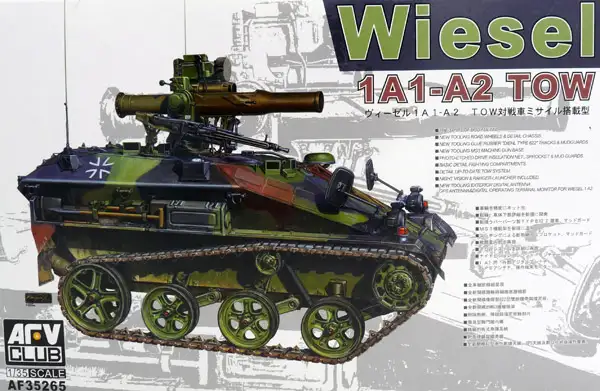 AFV CLUB Wiesel 1A1-A2 TOW, #AF35265
