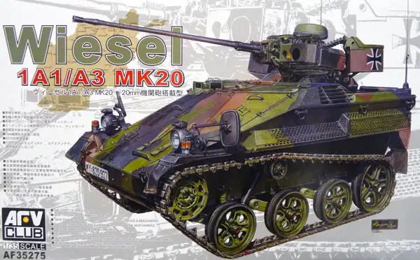 AFV CLUB Wiesel 1A1/A3 MK20, #AF35275