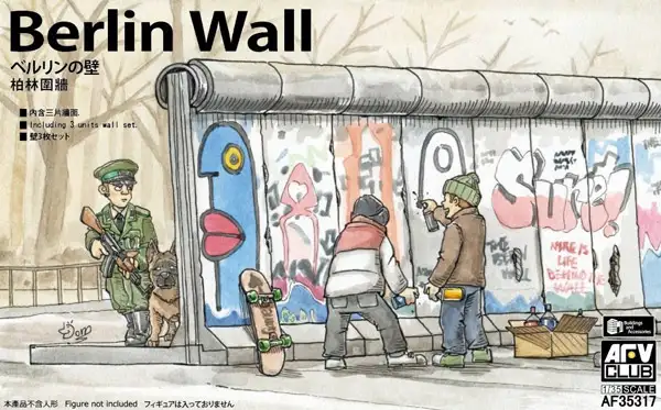 AFV Club Berlin Wall / Berliner Mauer der Deutschen Demokratischen Republik DDR #AF35317