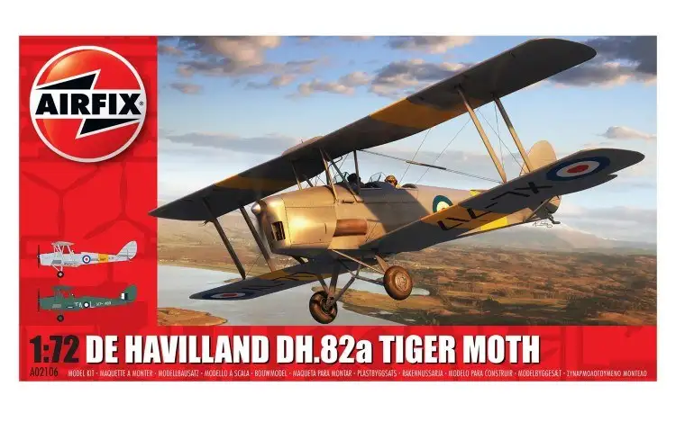 Airfix De Havilland DH.82a Tiger Moth #A02106