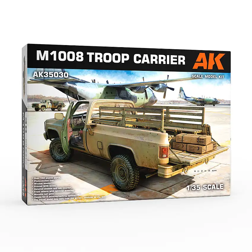 AK Interactive S.L. M1008 troop carrier (K30), #AK35030