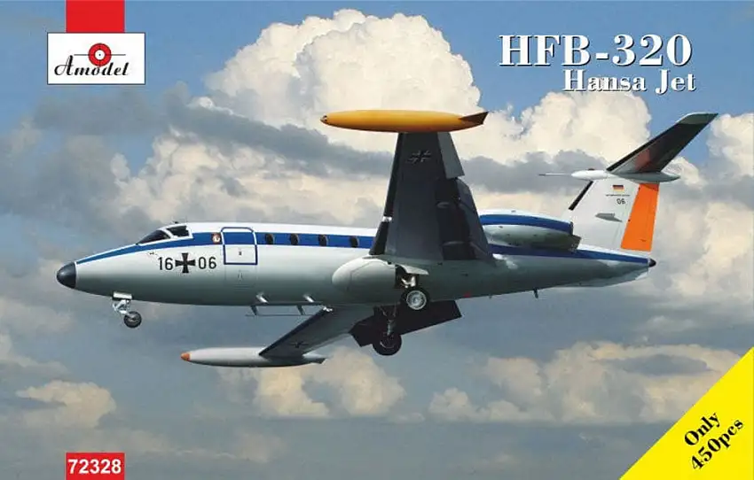 Amodel HFB 320 Hansa Jet Luftwaffe Flugbereitschaft Reg. 16+06 #72328
